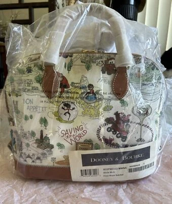 NUEVO BOLSO DOONEY BOURKE DISNEYPARKS MAPA PIXAR RATATOUILLE DE ADENTRO HACIA AFUERA TOY STORY Foto 1 de 4