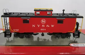 Atlas Master HO Scale NYSW New York Susquehanna NE6 Caboose Car #0114 NOS - Picture 1 of 8