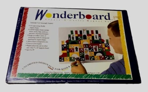 Vintage 90s Wonderboard Magnet Set Create Castle 1991 Dowling Miner New Sealed - Picture 1 of 2