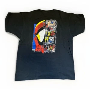 Camiseta de colección de imágenes de cómics Spiderman 30 aniversario panel de cómics Marvel XL - Imagen 1 de 6