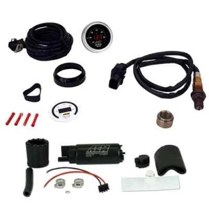 AEM Digital Wideband UEGO AFR Gauge & 320lph High Flow In-Tank Fuel Pump - Bild 1 von 2
