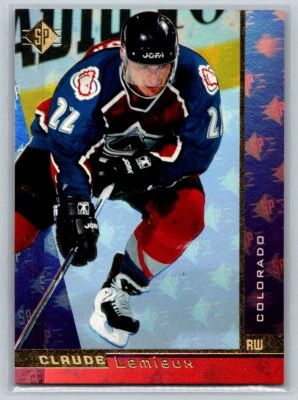 1996-97 SP #39 Claude Lemieux Colorado Avalanche Hockey Card - Image 1 of 2
