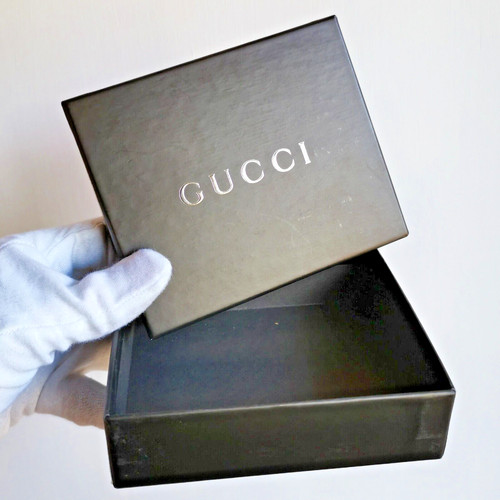 scatola GUCCI box case portafoglio orologio collana pendant per regalo natale