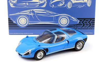 1:18 Laudoracing-Model Alfa Romeo 33 Coupè Stradale D Versione Blu Telaio - Immagine 1 di 4