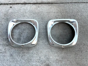 1965-66 Ford F-Series head lamp doors/bezels - Picture 1 of 6