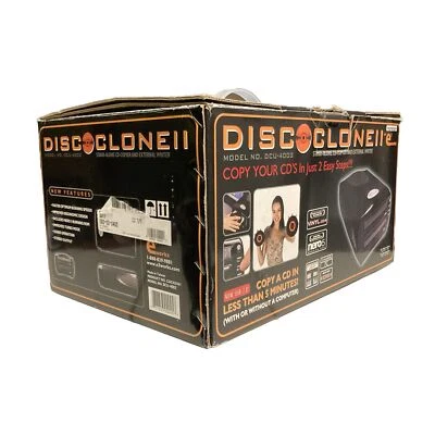e3 Works DISCCLONE II 1 To 1 Disc Duplicator CD Burner CDR DCU-4002 Open Box - Image 1 of 4