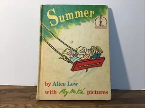 Vintage 1963 Book Club SUMMER By Alice Low Dr. Seuss Beginner Books Roy McKie - Bild 1 von 11