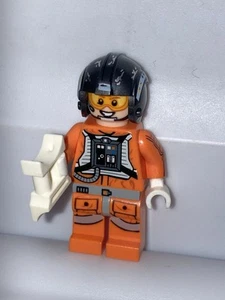 LEGO Star Wars Minifigure Snowspeeder Pilot Zev Senesca - sw0826 (75144) RARE - Picture 1 of 13
