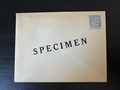 Mauritius - KGV Specimen 15c PSE Postal Stationery Envelope - Image 1 of 2