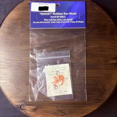 GHOST Left Medium Ear mold Open Ear Insert for Police Radio Tactical Ear Gadgets - Image 1 of 4