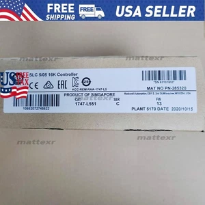 New Sealed AB 1747-L551 SLC 5/05 CPU Processor Unit Module 1747L551 US Free Tax - Picture 1 of 6