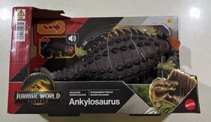 NUEVO 2025 Jurassic World Renacimiento Rugido Salvaje Ankylosaurus - Imagen 1 de 2