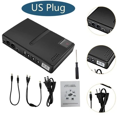 Nueva fuente de alimentación ininterrumpida UPS 1018L batería de respaldo para router 5V 9V 12V Foto 1 de 4