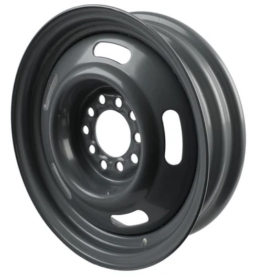 Vision Wheel 55 15x4 5x4 3/4,5x4 1/2 Steel 2pc Silver Gloss Each Wheel 55-5404 - Image 1 of 4