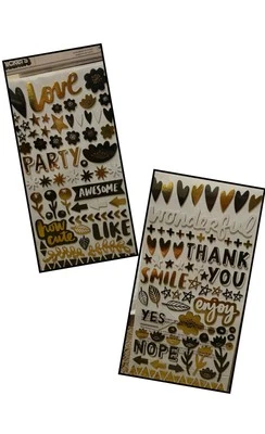 American Crafts Thickers Chipboard Stickers - Image 1 of 3