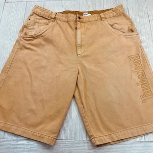 Timberland Shorts Mens 44 Relaxed Fit Outdoor Gear Embroidered Spell Out - Picture 1 of 12