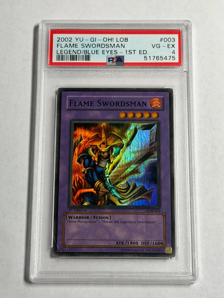 Flame Swordsman Yu-Gi-Oh! TCG Professional Sports Authenticator