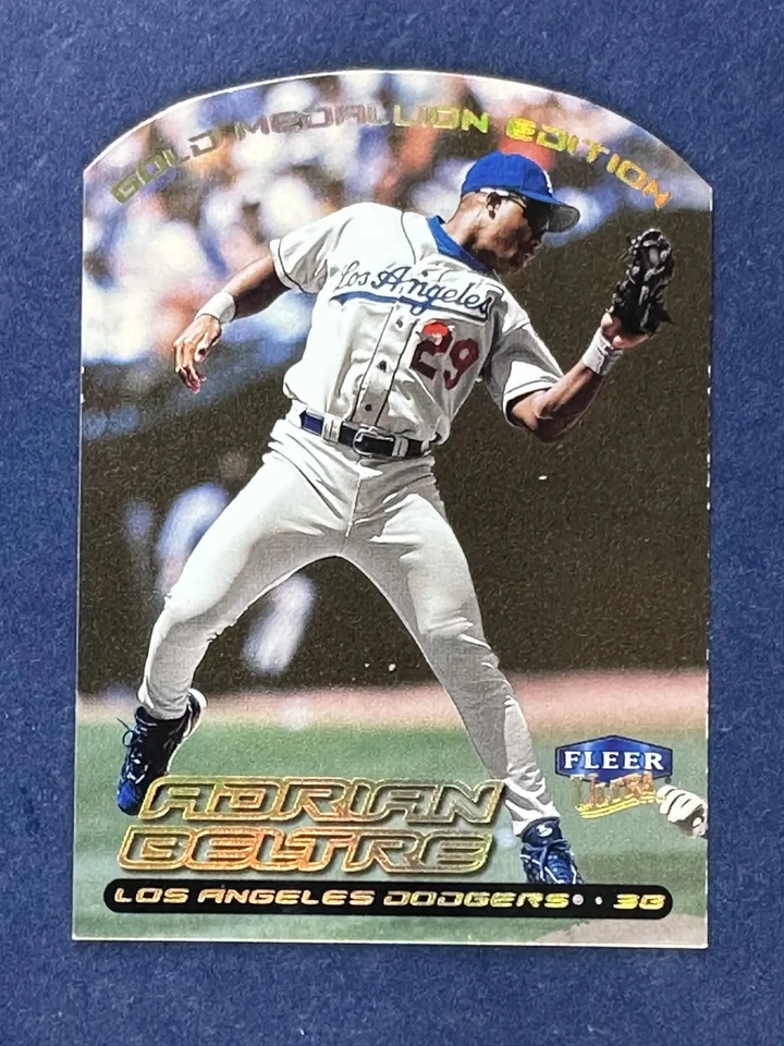 2000 Fleer Ultra Gold Medallion #155 Adrian Beltre Dodgers - Image 1 of 2