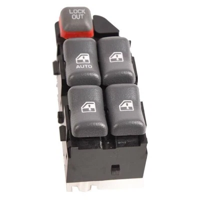 For Pontiac Grand Prix Sunfire 5 Buttons Front Left Power Window Switch - Image 1 of 4