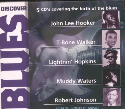 Various Artists Discover Blues CD set UK Crimson 2004 5 X CD in individual slim - Image 1 of 2