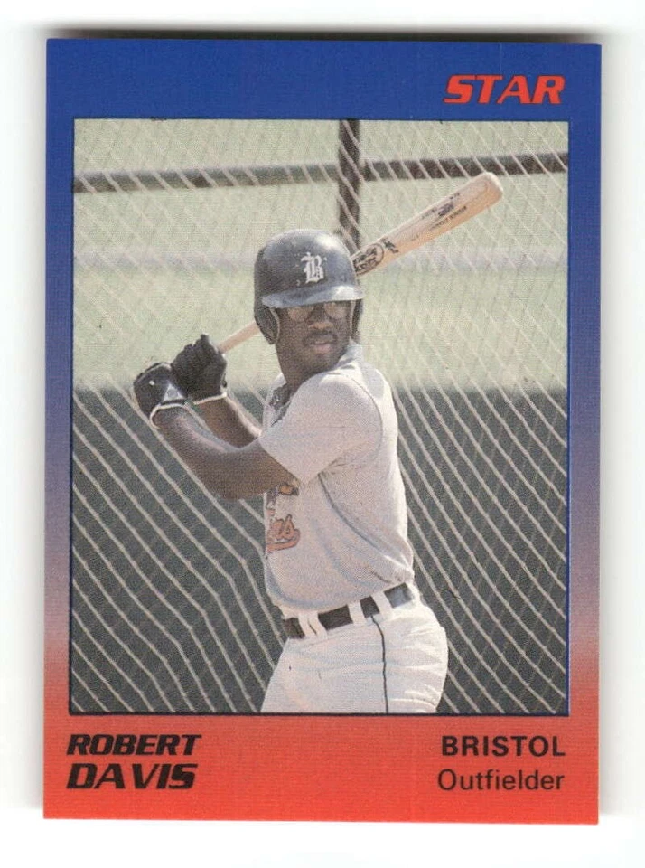 1989 Star Bristol Tigers 7 Robert Davis BXCP21 - Image 1 of 2