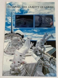 US #3411 2000 $3.20 Escaping The Gravity Of Earth Sheet Of 2 MNH - Picture 1 of 1