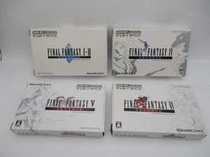 GBA Final Fantasy I II, IV, V, VI Advance 4Games w/Box Japan FF FF2 FF4 FF5 FF6 - Picture 1 of 19