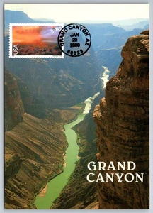 #C135 Grand Canyon Airmail FDC Maxi Card - Picture 1 of 2