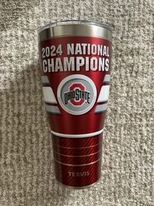 Ohio State Buckeyes Edelstahl Tervis Becher 30oz 2024 National Champions - Bild 1 von 5