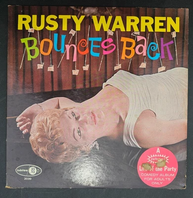 Suggestive Adult Comedy Vinyl 1960s Rusty Warren 4 Record Albums Stand Up Boston Foto 1 de 4