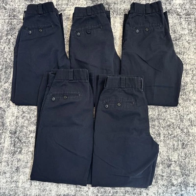 READ Lot 5 LION 30 Reg Nomex Fire Resistant Navy Blue Firefighter Pants Workwear - Image 1 of 4