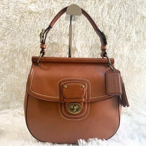 Vintage Coach Lot of 2 bags Christie Springlock Bag & Small patchwork bag - Picture 1 of 17