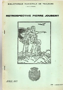 Retrospektive PIERRE JOUBERT. Katalog Ausstellung Bibliothèque de Toulouse 1977 - Bild 1 von 1
