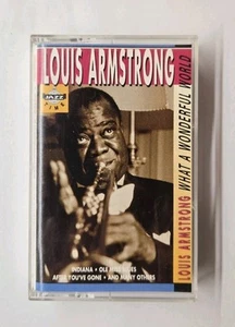What A Wonderful World Louis Armstrong (Cassette, 1994, Eclipse) - Picture 1 of 5