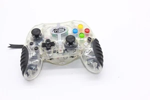 Original Xbox Mad Catz Wireless Controller/Receiver 4556 Clear - Picture 1 of 6