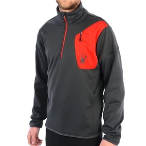 Maglione pullover da uomo Spyder Outlaw 1/4 cerniera pile M - Foto 1 di 1