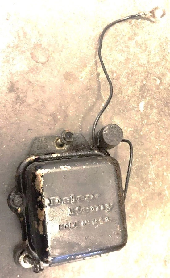 Chevelle 1966, imp voltaje reg. Delco Remy EE. UU. #'s 1119/515/12V/6F GM Original Foto 1 de 4