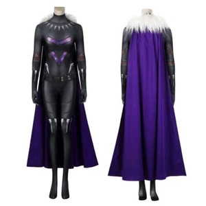 Black Panther Wakanda Forever Shuri Women Costume Cosplay Bodysuit Jumpsuit Suit - Picture 1 of 24