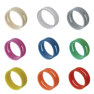5x Neutrik Coloured XLR Rings. XX Series XXR Marking. Colour Coded Bushing - Picture 1 of 11