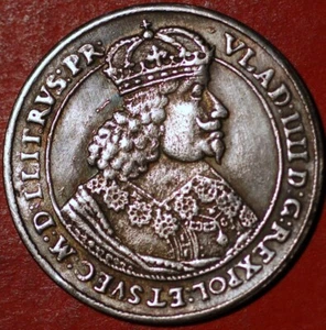 European medieval Vlad IIII restrike coin 1648 (9030) - Picture 1 of 2