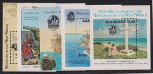 E1050: Hojas Bahamas Cristóbal Colón como nuevas; CV $46 - Imagen 1 de 1