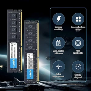 Memory RAM DDR3 DDR3L 8GB 4GB 1600/1333MHz DIMM 240-Pin 1.35V/1.5V PC3 - Black - Foto 1 di 6
