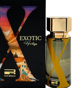 RUE BROCA EXOTIC HERITAGE EAU DE PARFUM SPRAY FOR MEN 3.4 Oz / 100 ml BRAND NEW! - Picture 1 of 9