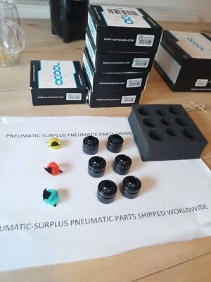 ALPHACOOL 17552 14MM HARD TUBE -1/4 ADAPTER PACK OF 6 UNUSED STOCK