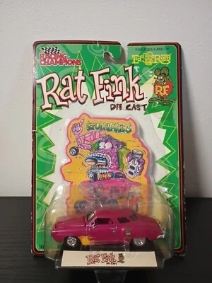 Гоночные чемпионы Rat Fink Ed «Большой папа» Рот «Studebakers правило» масштаб 1/64 новый - Изображение 1 из 4