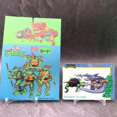 Donatello Teenage Mutant Ninja Turtles Trading Card No.10 Anime Japan ff091 - Image 1 of 4