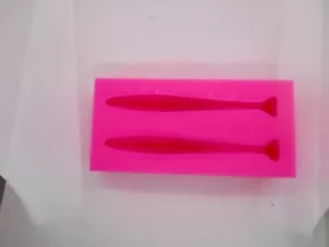 Soft Plastic Open Pour Lure Mold (Mould) 5" Mold For Plastisol Swim Baits - Picture 1 of 6