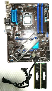 MSI Z97 PC MATE motherboard W/ i5-4460 3.2Ghz+ 8GB DDR3 Corsair Vengeance Combo - Picture 1 of 3