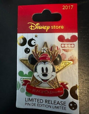Disney Pin Minnie Christmas More Magical Together Disney Store LR Pin