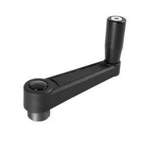 Nylon Crank Handle with Round or Square Installation Hole and a Revolving Handle - Picture 1 of 9